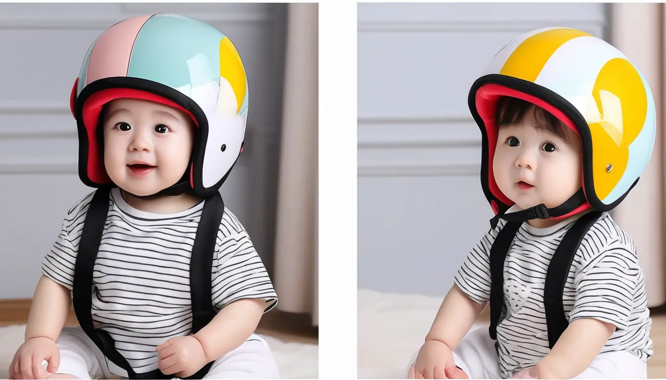 Safety First  Baby Head Protection Caps for Peace of Mind